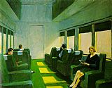 Edward Hopper Chair Car painting